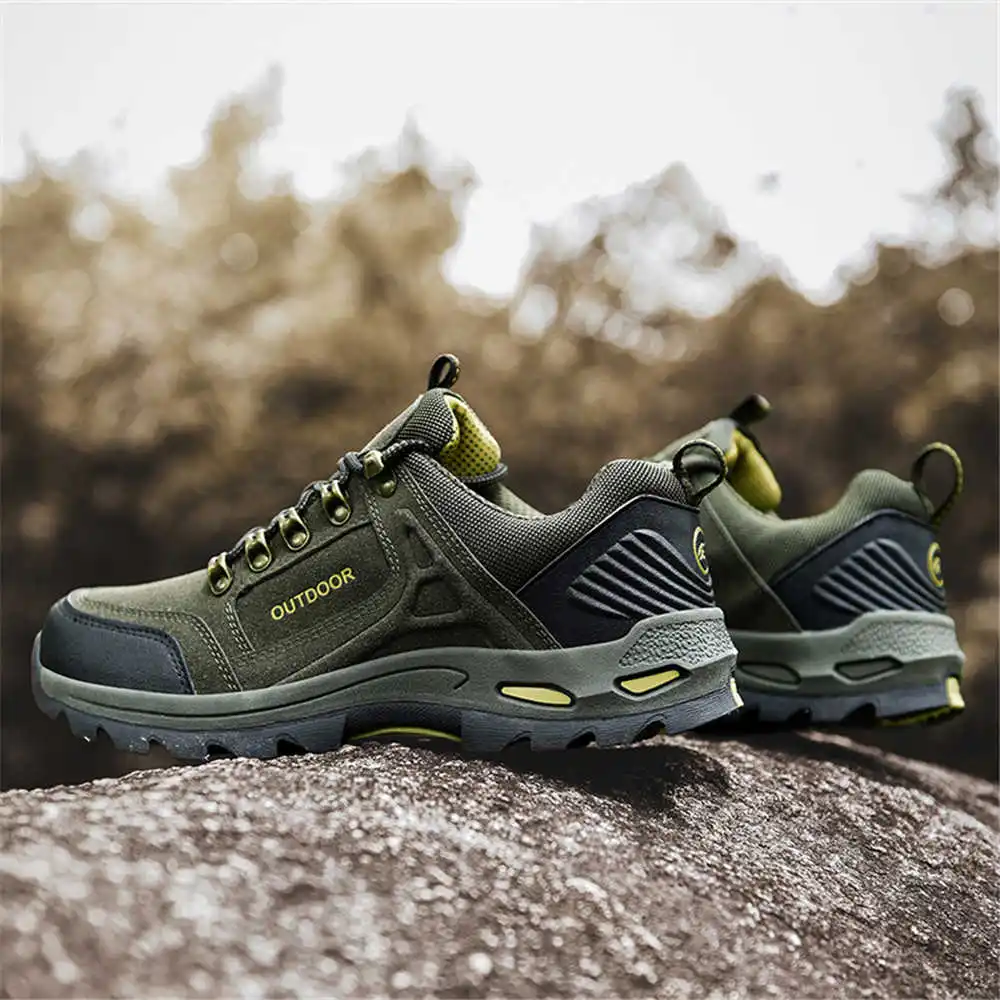 Women Fashion Brand Name Ideas - Non-SLIP Lace Up เดินป่าเทนนิสสําหรับชายเทรนเนอร์สําหรับชาย Mountain รองเท้ารองเท้าผ้าใบกีฬาแฟชั่น-Man