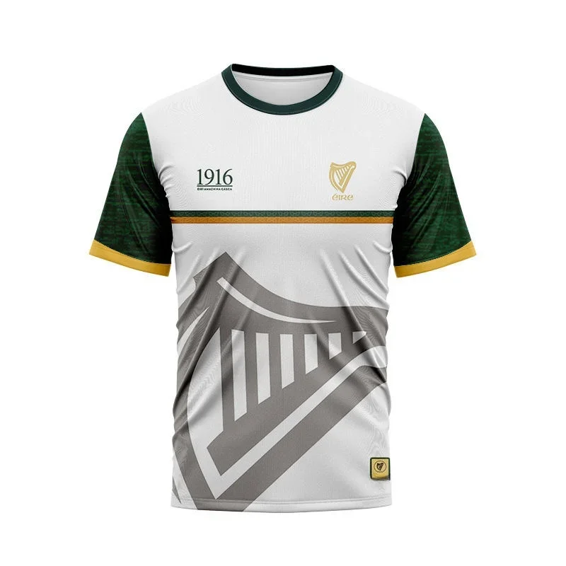 Women'S Fashion Rugby Shirt - ฤดูร้อน 3D พิมพ์เสื้อยืดทีมรักบี้หลวมสบายคุณภาพสูงชุดกีฬาฝึกซ้อมกลางแจ้งเสื้อลำลองสำหรับผู้ชายผู้หญิงเด็ก