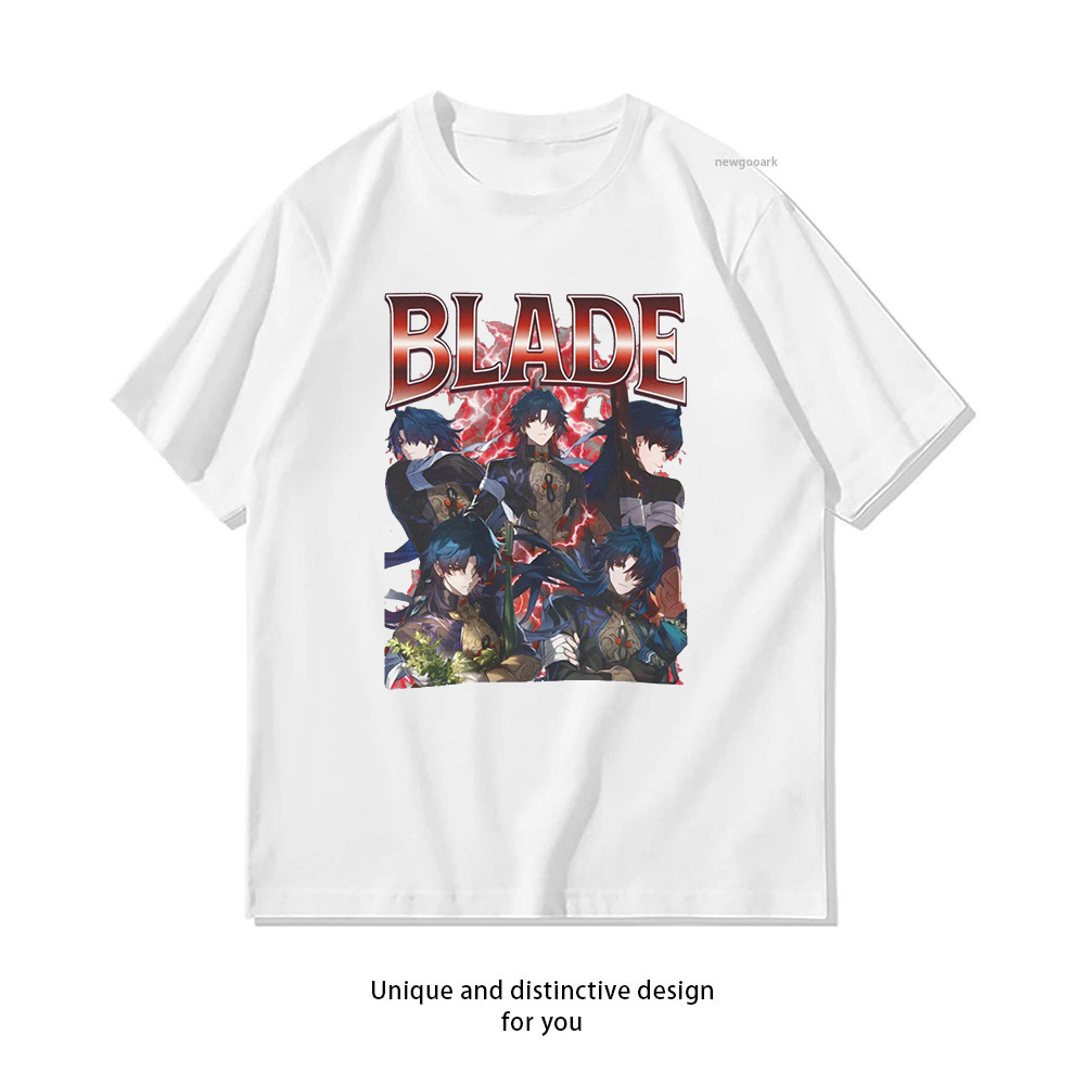 Women'S Fashion Guide - เสื้อยืดพิมพ์ลาย Blade Honkai Star Rail รุ่นซัมเมอร์