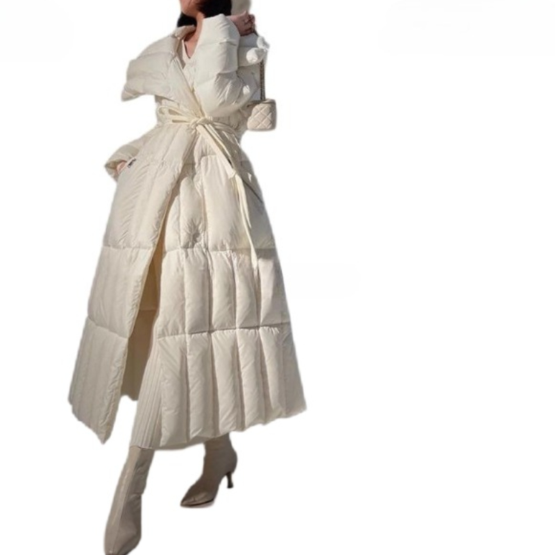 Women'S Fashion Quilted Jacket - เสื้อแจ็คเก็ตดาวน์สามสีทรงหลวมสไตล์แฟชั่น ให้ลุคที่อ่อนโยนและอเนกประสงค์ รุ่นใหม่ ให้ความอบอุ่น สะท้อนเสน่ห์ของผู้หญิงที่แข็งแกร่ง