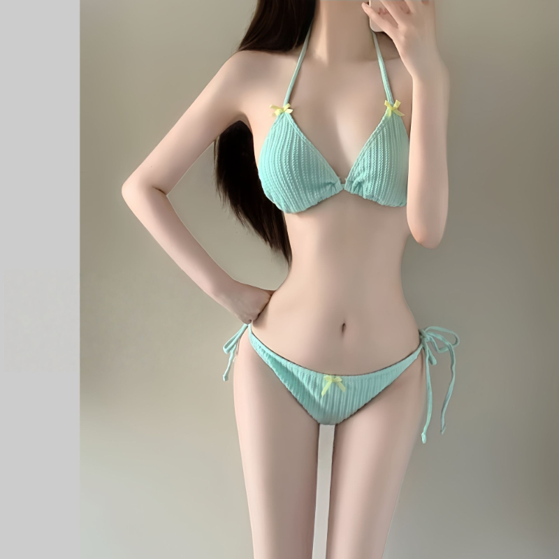 Women'S Fashion For Summer 2026 - ชุดบิกินี่แขนยาวสำหรับผู้หญิง ฤดูร้อน 2026 แฟชั่นเกาหลี สไตล์สาวหวาน ชุดว่ายน้ำกระชับสัดส่วน