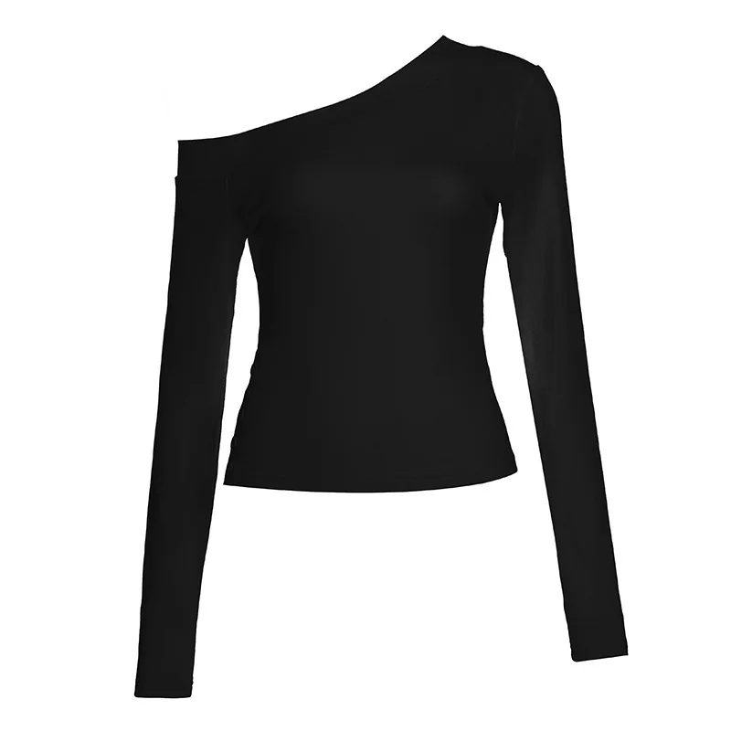 Women'S Fashion Tops - Y2K เสื้อยืดติดกระดุมสไตล์วินเทจสำหรับผู้หญิง, เสื้อคอเฉียงเซ็กซี่ทรงเข้ารูป, สตรีทแวร์ฮาราจูกุ