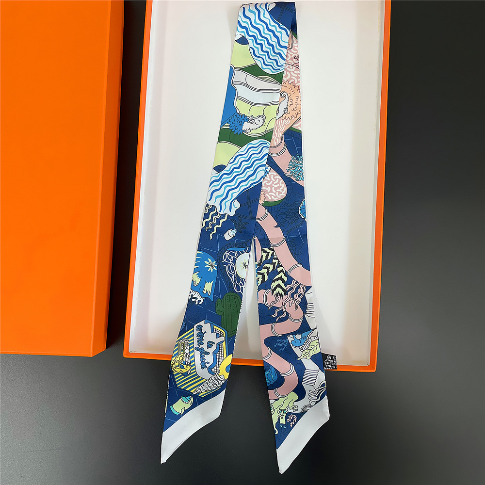 ผ้าพันคอผูกผมหรูหราแบบใหม่ ปี  - Women Fashion Necktie บทวิจารณ์และราคา