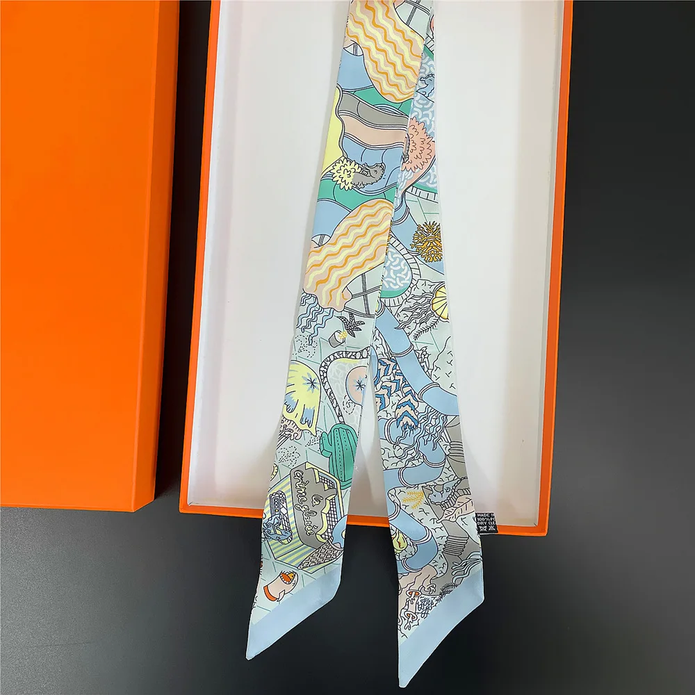 ผ้าพันคอผูกผมหรูหราแบบใหม่ ปี  - Women Fashion Necktie บทวิจารณ์และราคา