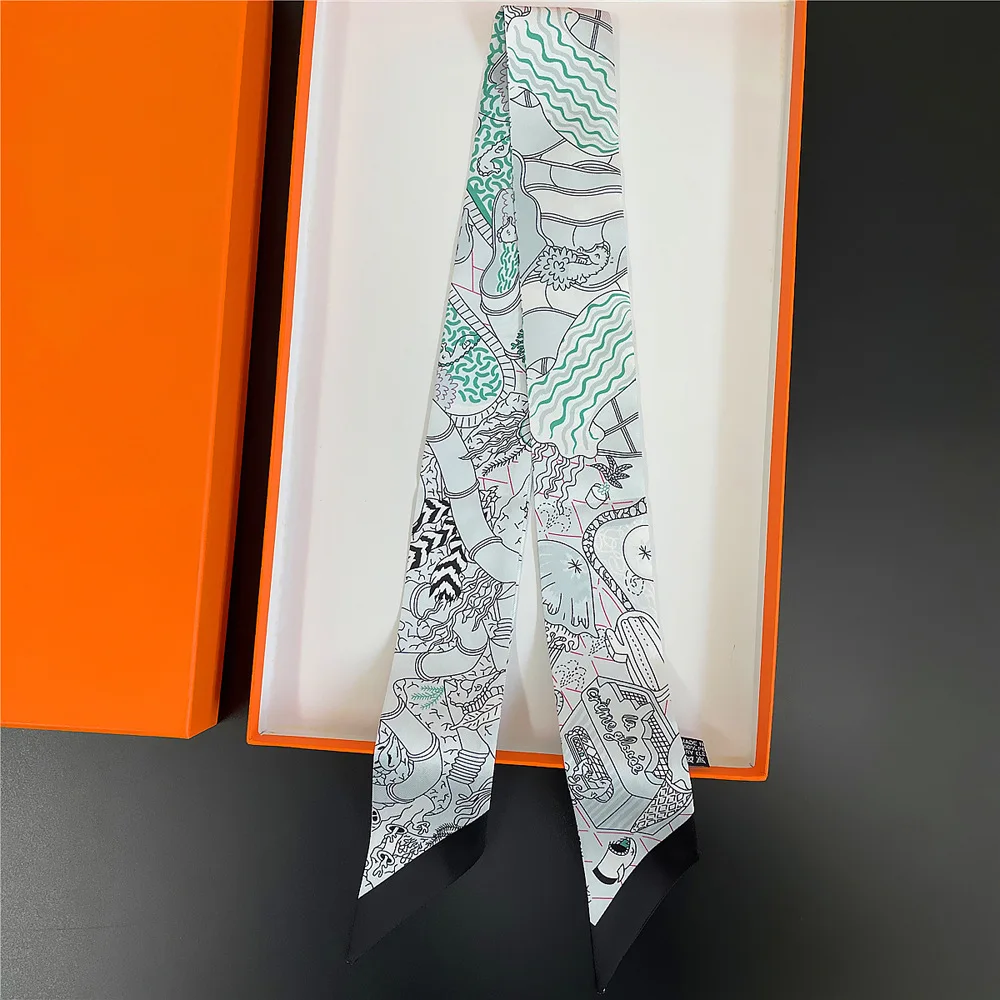 ผ้าพันคอผูกผมหรูหราแบบใหม่ ปี  - Women Fashion Necktie บทวิจารณ์และราคา