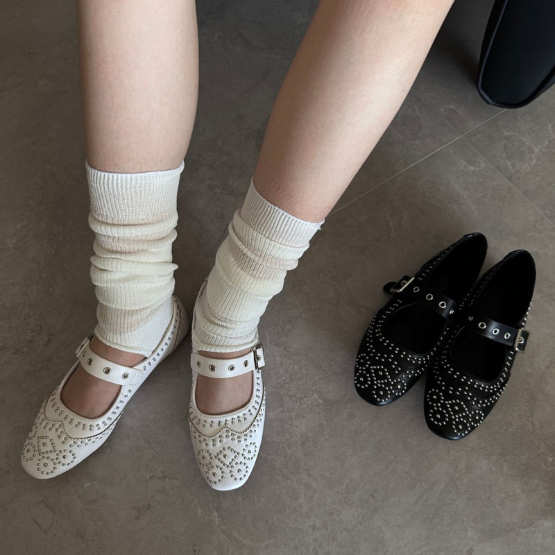 รองเท้าส้นแบนแบบมารี่เจน ดีไซน - Women Fashion Designer บทวิจารณ์และราคา