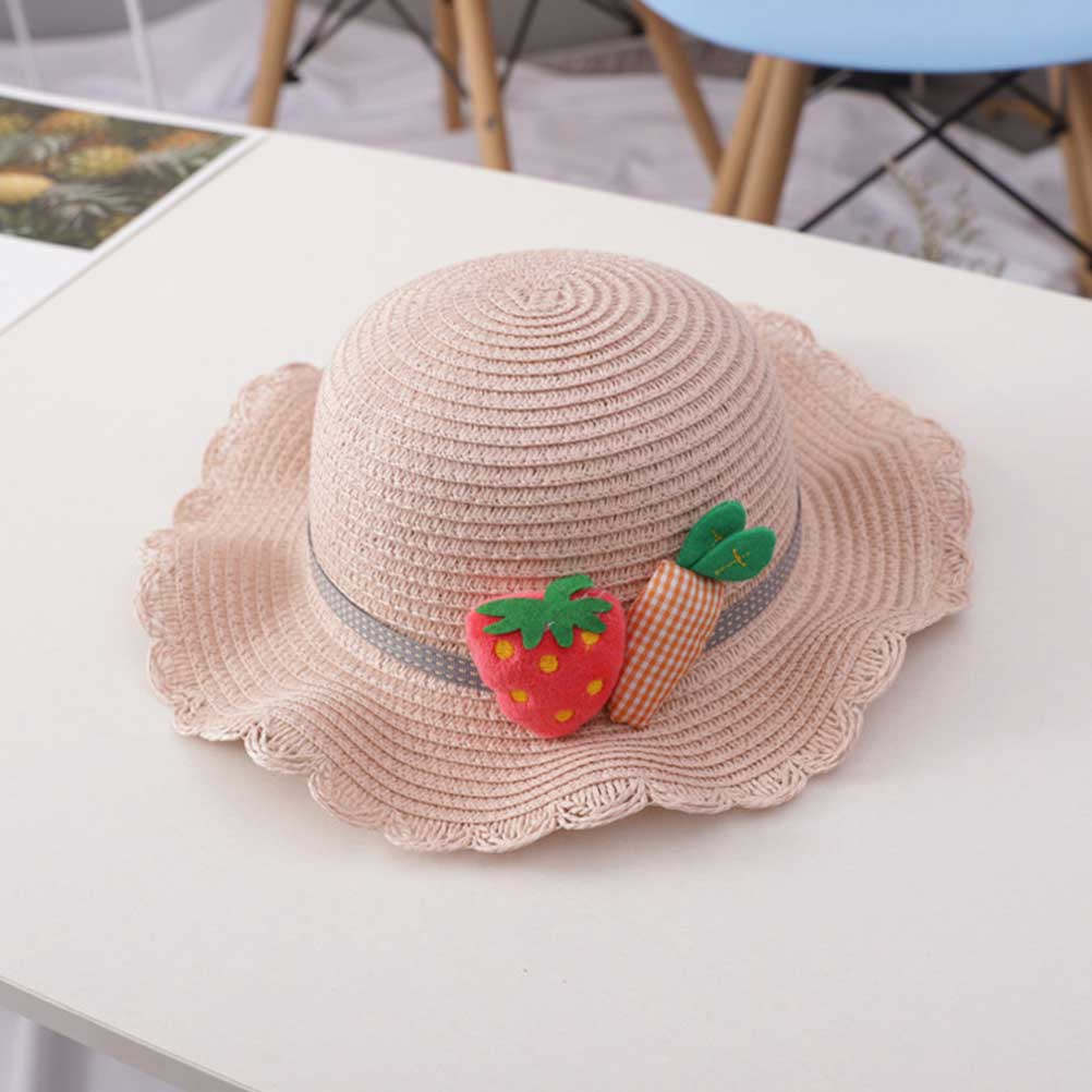 ชุดหมวกปีกกว้างกันแดดสำหรับเด็ - Straw Hat Summer บทวิจารณ์และราคา