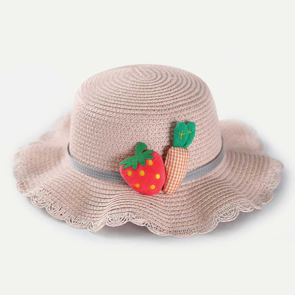 ชุดหมวกปีกกว้างกันแดดสำหรับเด็ - Straw Hat Summer บทวิจารณ์และราคา
