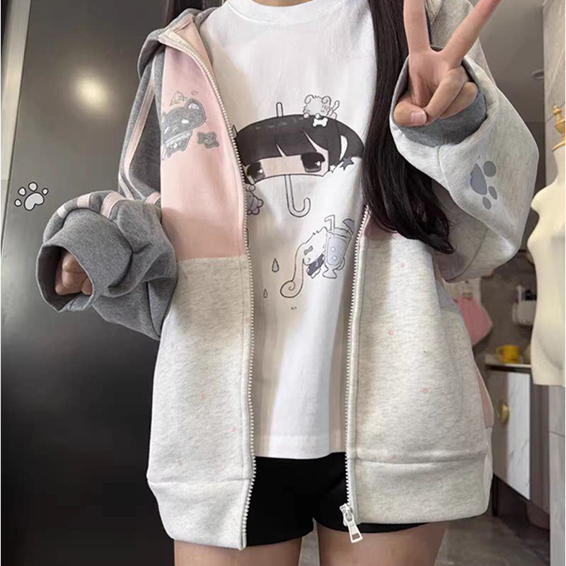 เสื้อยืดผู้หญิงแขนสั้นพิมพ์ลาย - Women'S Fashion Umbrella บทวิจารณ์และราคา