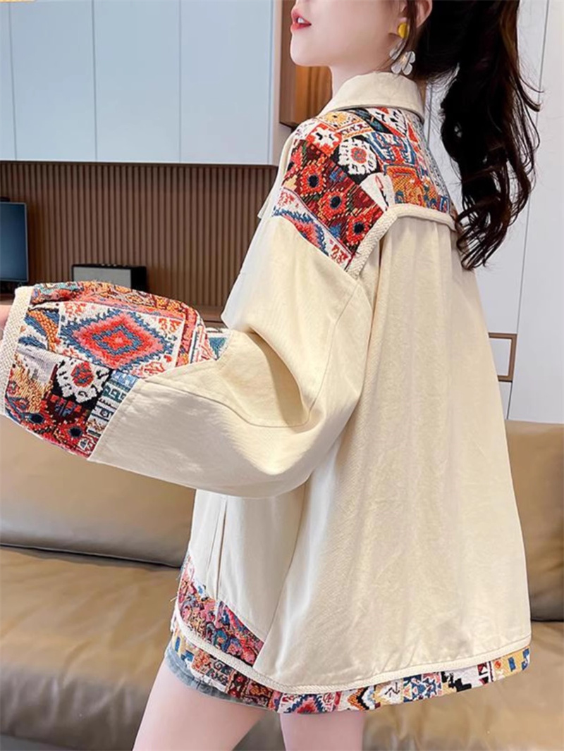 เสื้อแจ็คเก็ตยูทิลิตี้ Spliced - Women'S Fashion Utility Jacket บทวิจารณ์และราคา