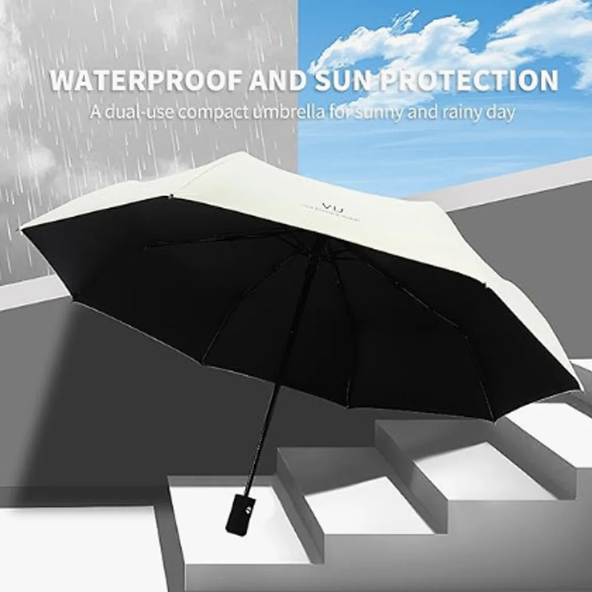 ร่มพับขนาดเล็กกันแสง UV, ร่มกั - Women'S Fashion Umbrella บทวิจารณ์และราคา