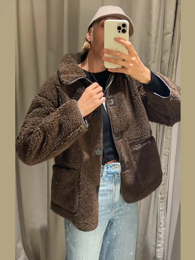 เสื้อแจ็คเก็ตแฟชั่นสองด้านแบบเ - Women'S Fashion Utility Jacket บทวิจารณ์และราคา