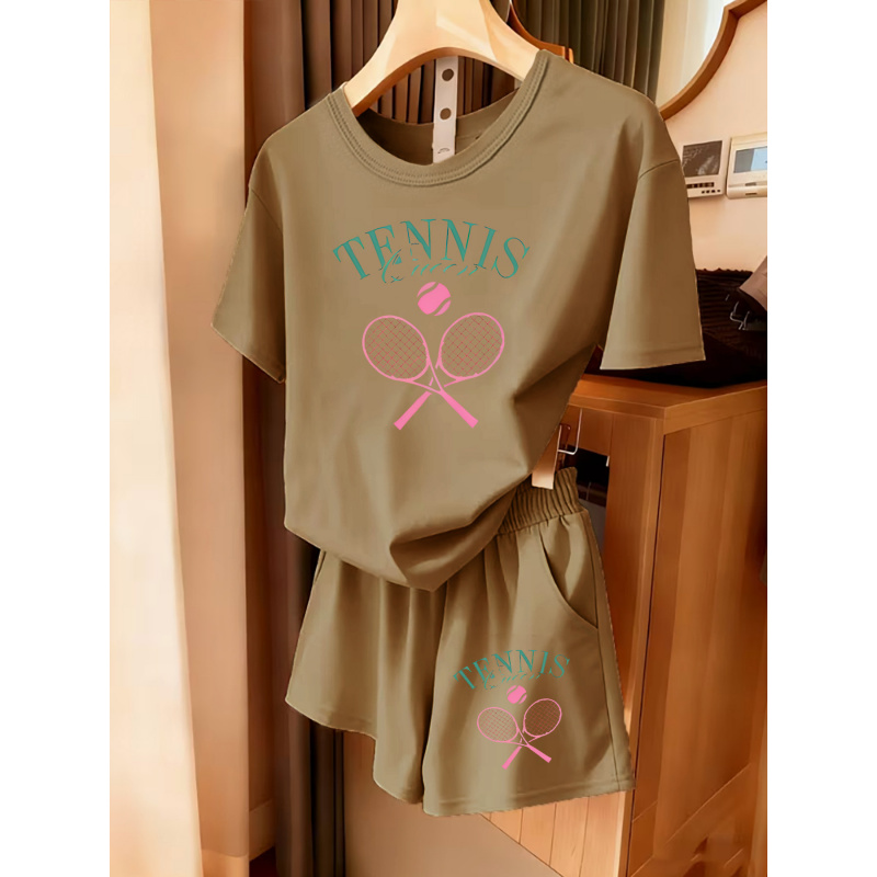 ชุดเสื้อแขนสั้นและกางเกงขาสั้น - Women'S Fashion Tops บทวิจารณ์และราคา