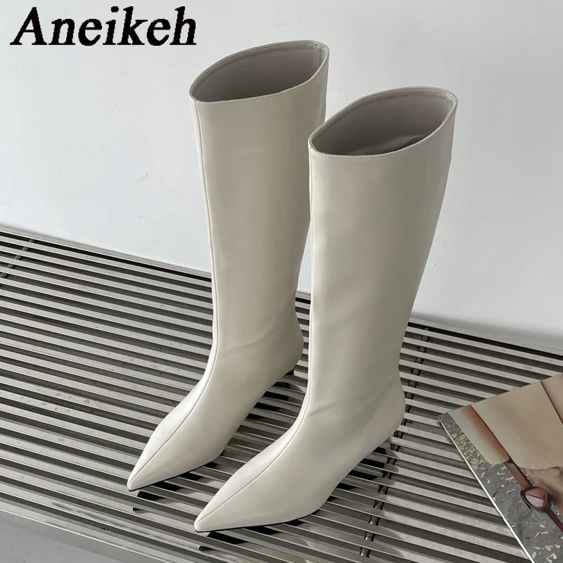 รองเท้าบูททรงสูงถึงเข่า ส้นเตี - Women'S Fashion Knee High Boots บทวิจารณ์และราคา