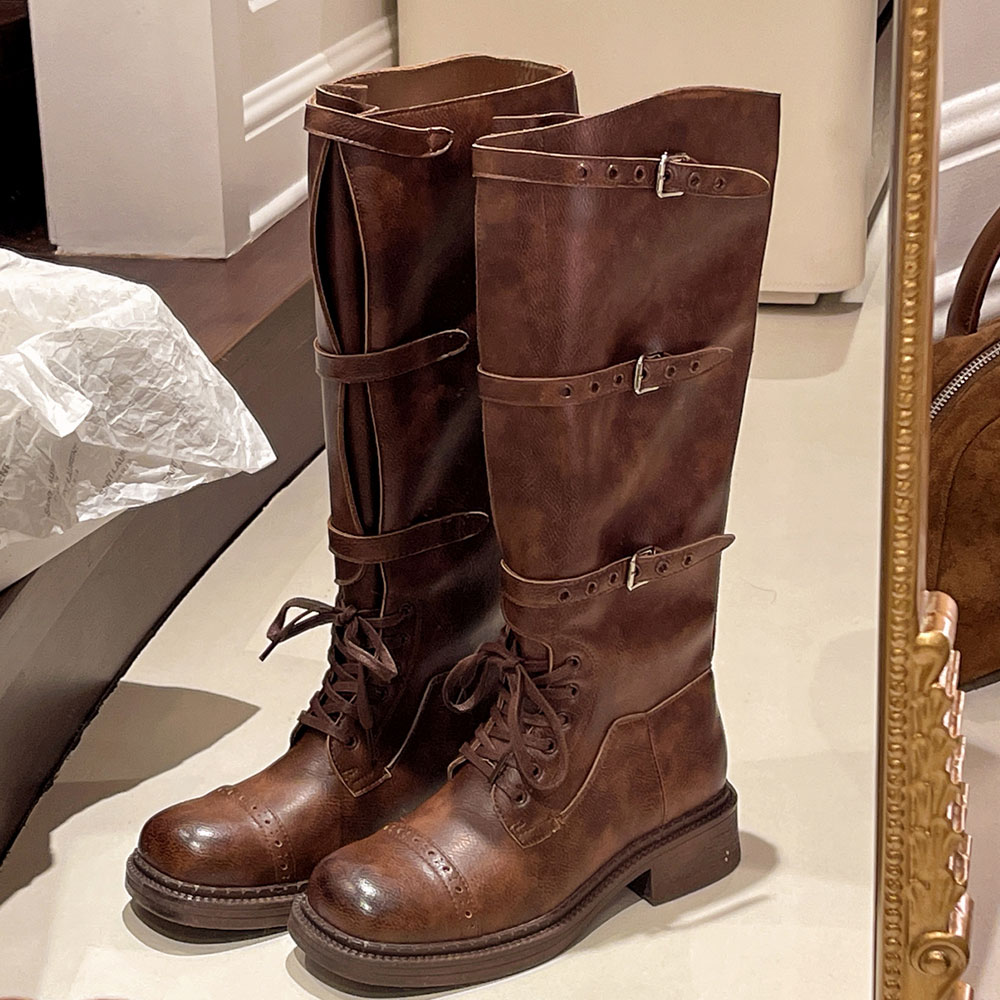 รองเท้าบูทสูงถึงเข่าสำหรับผู้ห - Women'S Fashion Knee High Boots บทวิจารณ์และราคา
