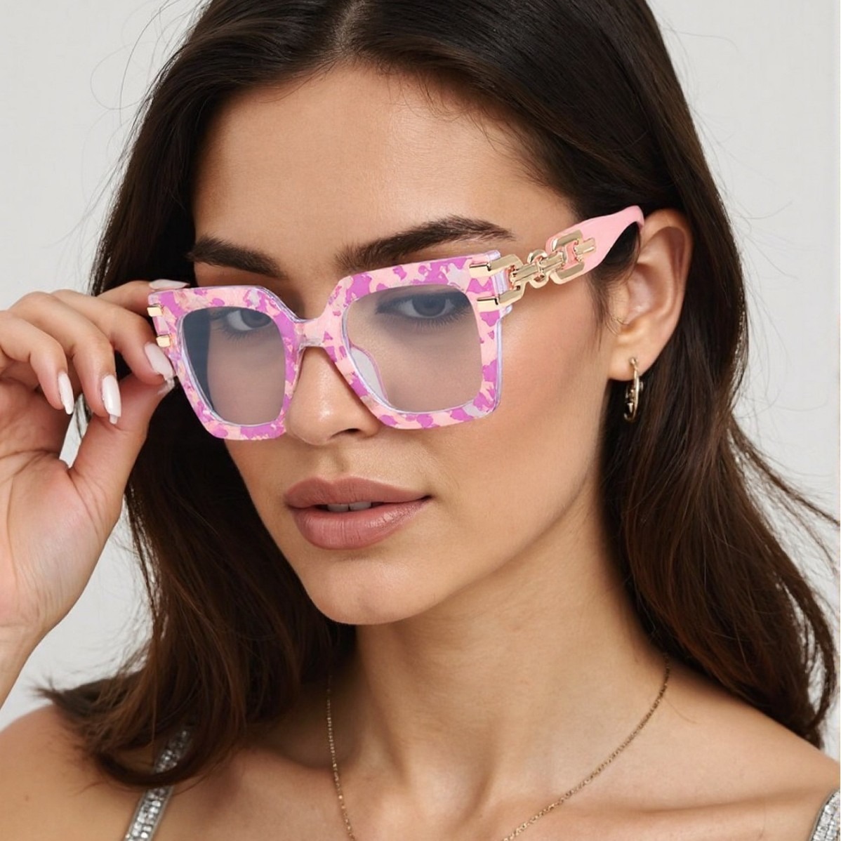 แว่นตาแคทอายสำหรับผู้หญิงแว่นต - Women'S Fashion Glasses With Clear Lenses บทวิจารณ์และราคา