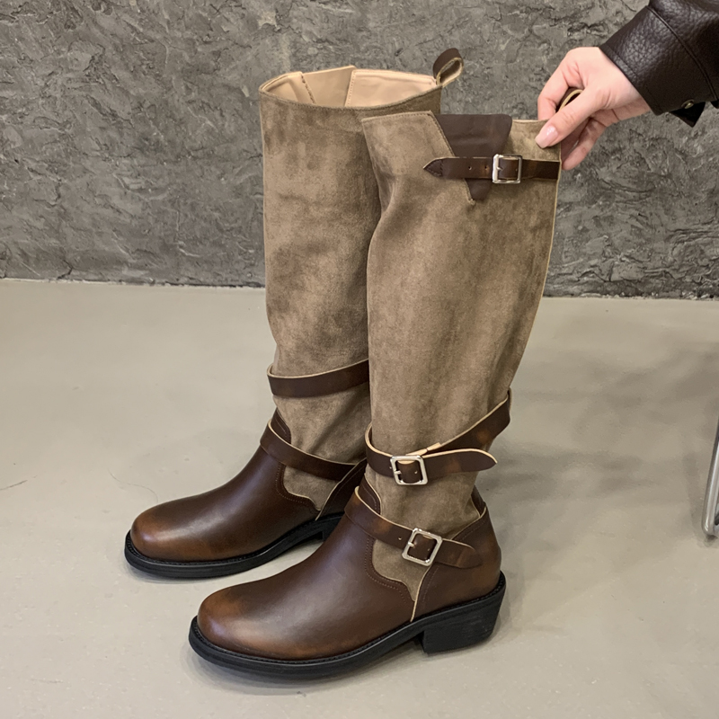 รองเท้าบูทผู้หญิง Eilyken แบบส - Women'S Fashion Knee High Boots บทวิจารณ์และราคา