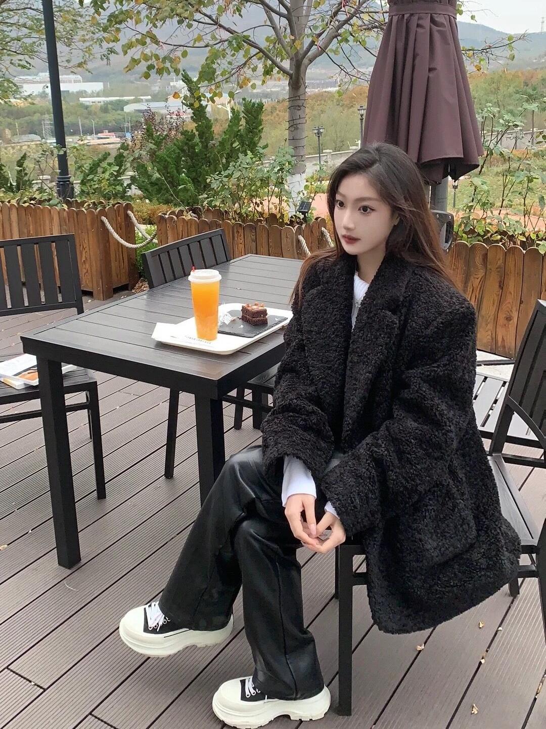 เสื้อแจ็คเก็ตขนแกะสำหรับผู้หญิ - Women'S Fashion Utility Jacket บทวิจารณ์และราคา
