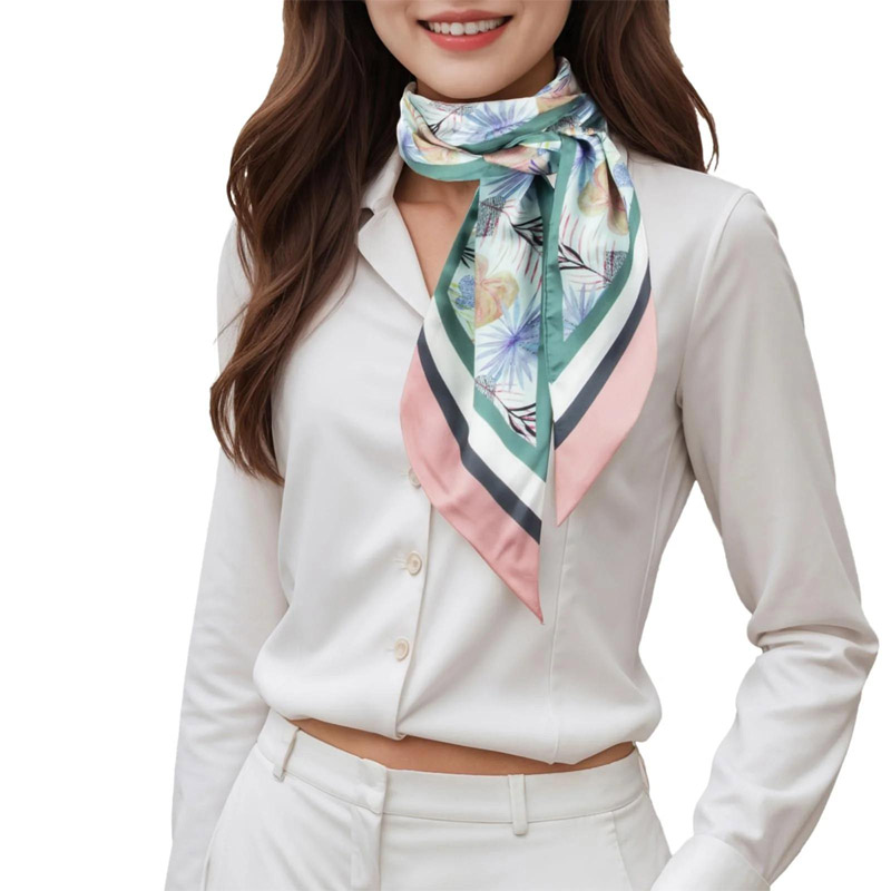 แฟชั่นลายริบบิ้นผมผ้าพันคอผู้ห - Women Fashion Necktie บทวิจารณ์และราคา