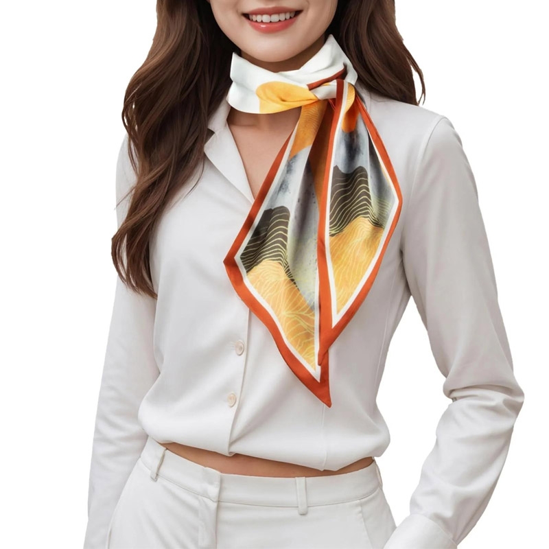 แฟชั่นลายริบบิ้นผมผ้าพันคอผู้ห - Women Fashion Necktie บทวิจารณ์และราคา