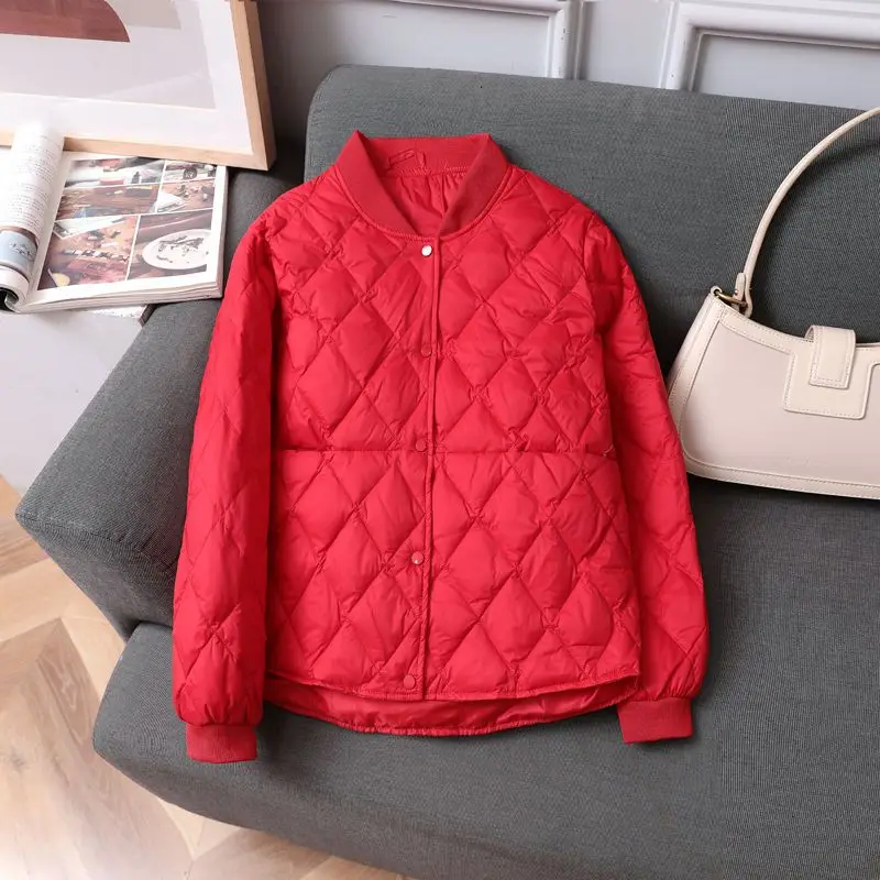 เสื้อแจ็คเก็ตผ้าฝ้ายบุใยสังเคร - Women'S Fashion Quilted Jacket บทวิจารณ์และราคา
