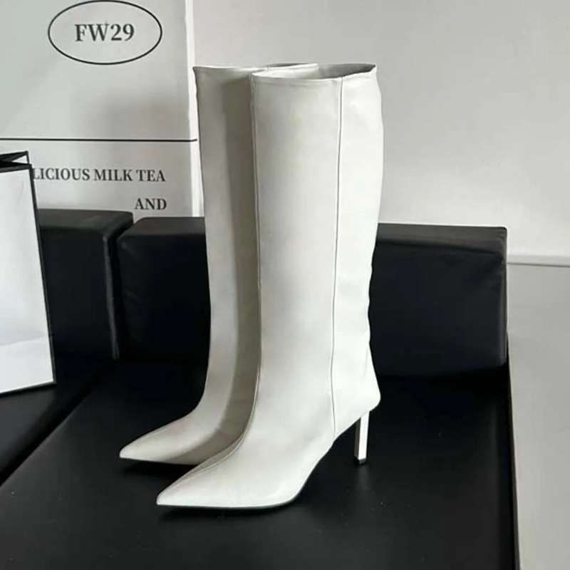 รองเท้าบูทผู้หญิงทรงยาวหรูหรา  - Women'S Fashion Knee High Boots บทวิจารณ์และราคา