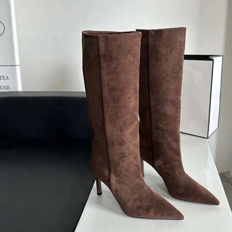 รองเท้าบูทผู้หญิงทรงยาวหรูหรา  - Women'S Fashion Knee High Boots บทวิจารณ์และราคา