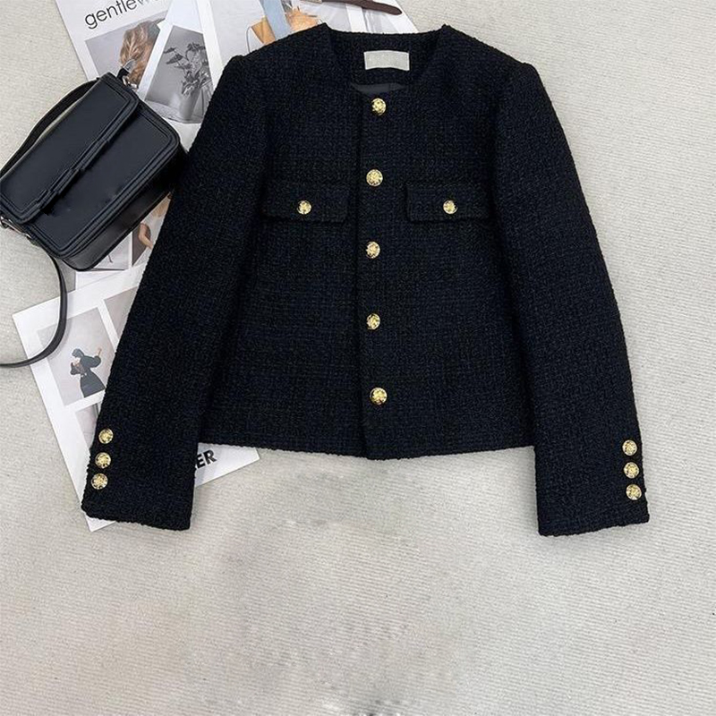 สไตล์วินเทจสีม่วงสีฟ้า Tweed แ - Women'S Fashion Quilted Jacket บทวิจารณ์และราคา