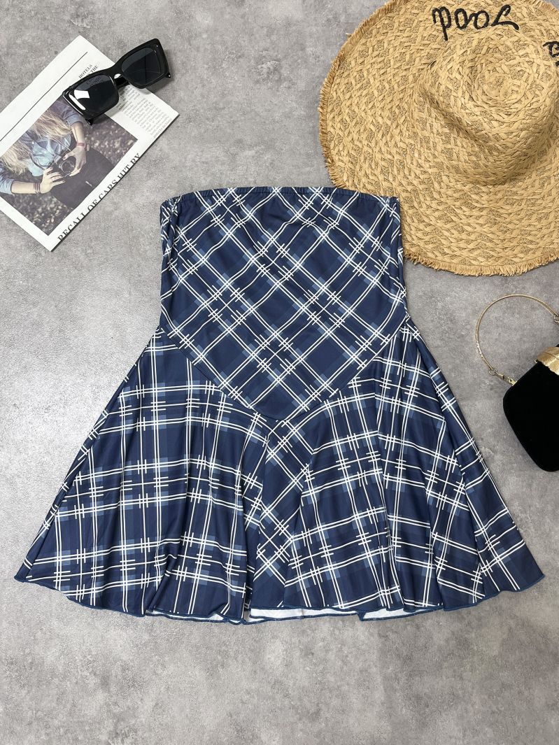 ชุดเดรสสไตล์สาวแซ่บ แบบเกาะอก  - Women'S Fashion Umbrella บทวิจารณ์และราคา