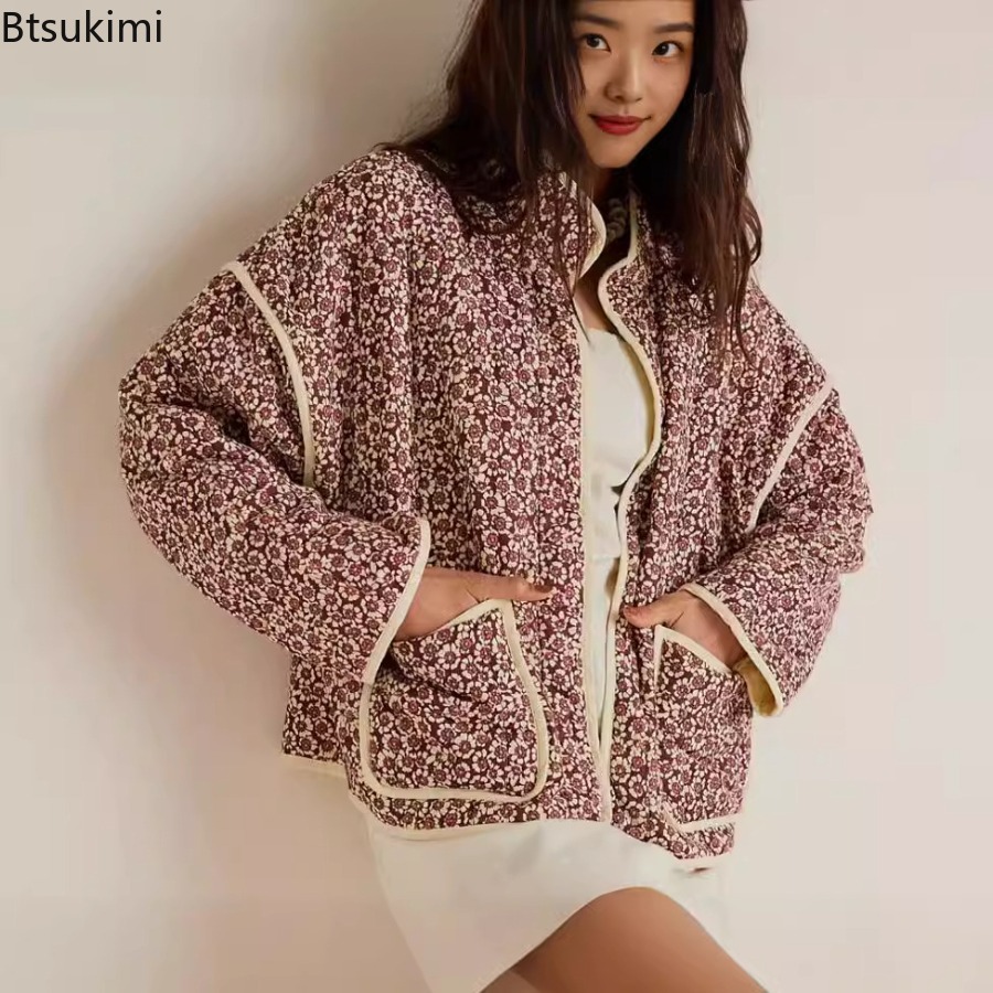 เสื้อแจ็คเก็ตผู้หญิงแฟชั่นฤดูใ - Women'S Fashion Quilted Jacket บทวิจารณ์และราคา