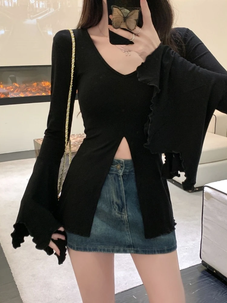 เสื้อยืดวินเทจ Y2K สำหรับผู้หญ - Women'S Fashion Tops บทวิจารณ์และราคา