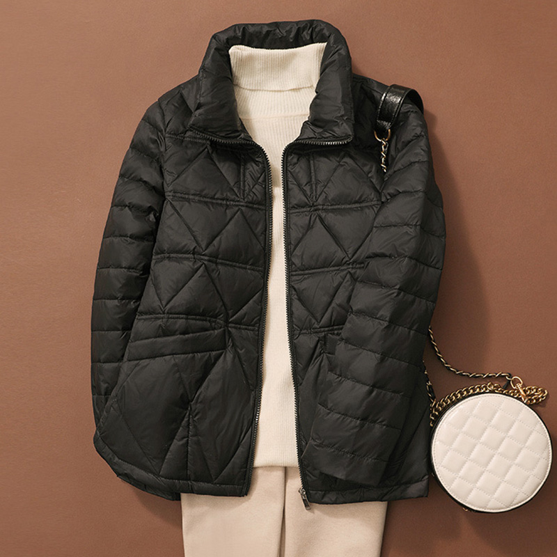 SEDUTMO เป็ดฤดูหนาวลงเสื้อผู้ห - Women'S Fashion Quilted Jacket บทวิจารณ์และราคา