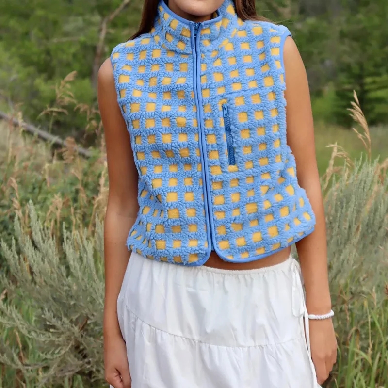 เสื้อกั๊กขนแกะสำหรับผู้หญิง รุ - Women'S Fashion Quilted Jacket บทวิจารณ์และราคา