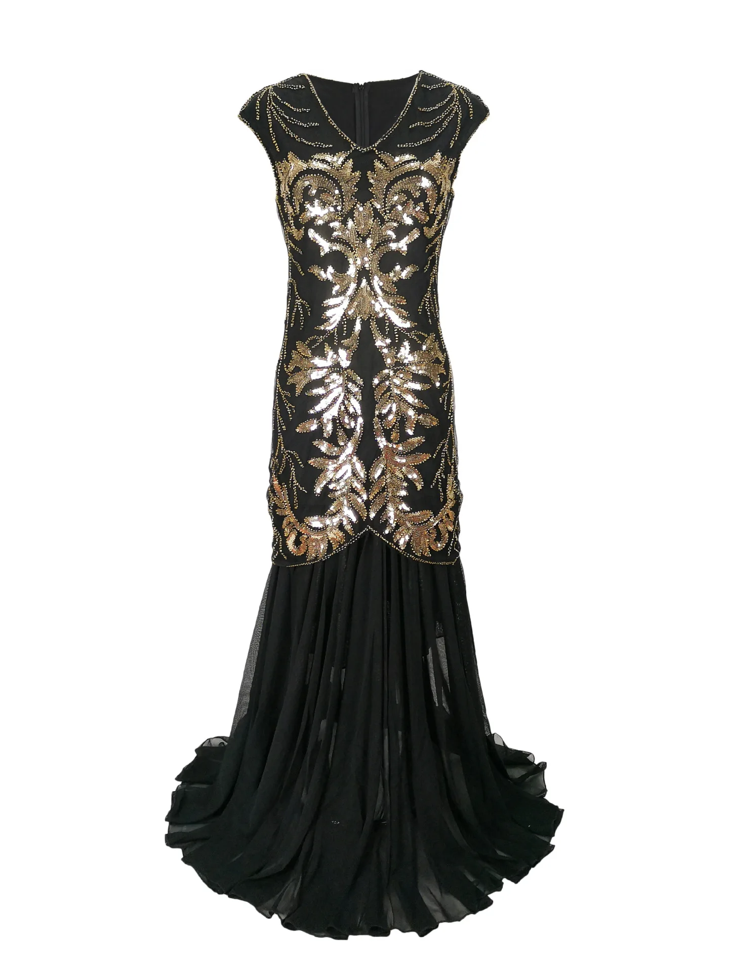 เดรสชีฟองปักเลื่อมเดรสหนังวินเ - Women'S Fashion In 1920 บทวิจารณ์และราคา