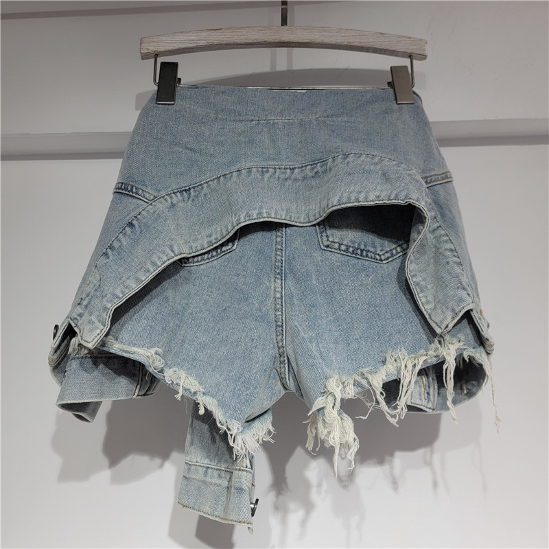 กางเกงยีนส์ขาสั้นผู้หญิง วินเท - Denim Shorts Women บทวิจารณ์และราคา