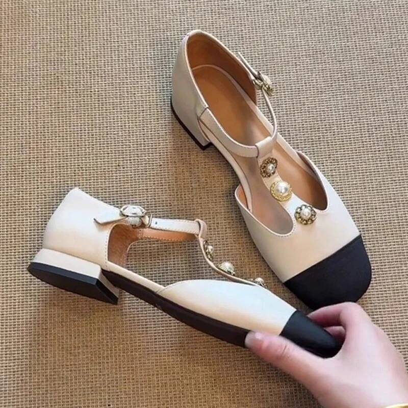 รองเท้าส้นสูงหัวเหลี่ยมสำหรับผ - Women Fashion Designer บทวิจารณ์และราคา