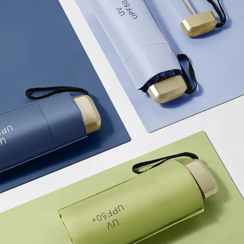ร่มกันแดดขนาดเล็ก 5 พับ ป้องกั - Women'S Fashion Umbrella บทวิจารณ์และราคา