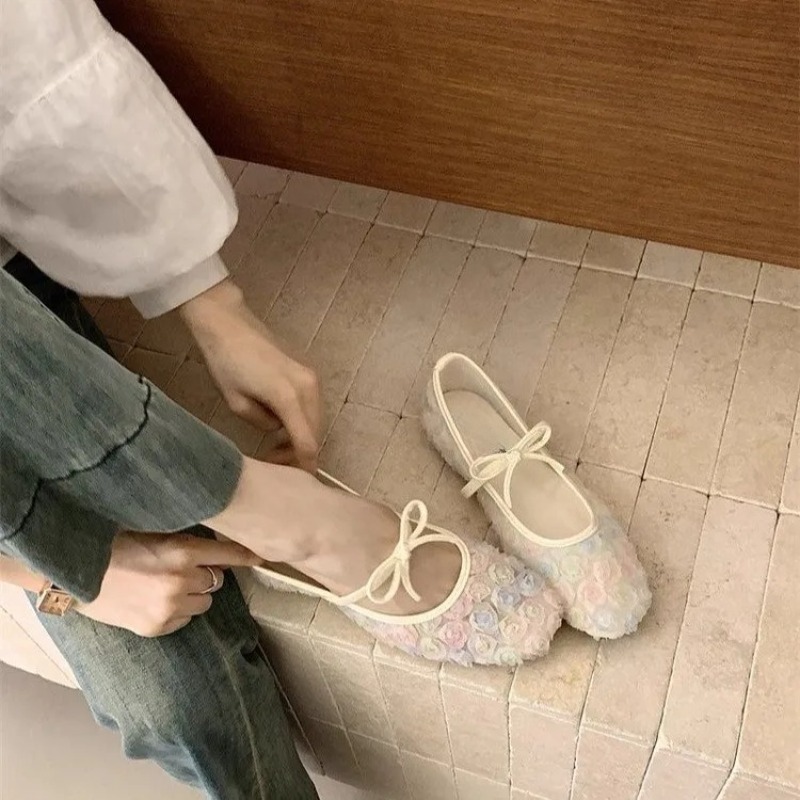รองเท้าแมรี่เจนตาข่ายลายกุหลาบ - Women'S Fashion For Summer 2026 บทวิจารณ์และราคา