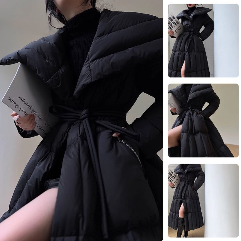 เสื้อแจ็คเก็ตดาวน์สามสีทรงหลวม - Women'S Fashion Quilted Jacket บทวิจารณ์และราคา