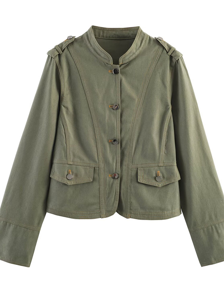 เสื้อแจ็คเก็ตผู้หญิง HH รุ่นซั - Women'S Fashion Utility Jacket บทวิจารณ์และราคา