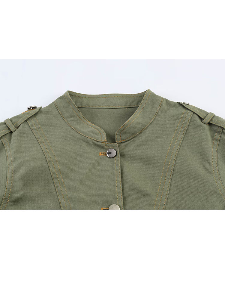 เสื้อแจ็คเก็ตผู้หญิง HH รุ่นซั - Women'S Fashion Utility Jacket บทวิจารณ์และราคา