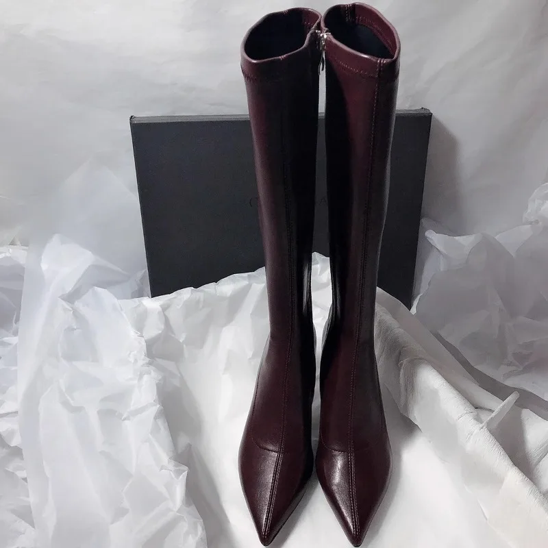 รองเท้าบูทแฟชั่นทรงสูงถึงเข่า  - Women'S Fashion Knee High Boots บทวิจารณ์และราคา