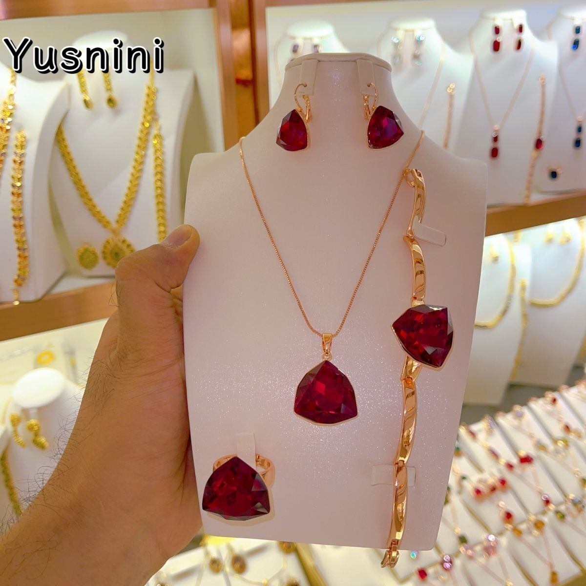 ชุดเครื่องประดับทองคำชุบ 24K ส - Women Fashion Uk บทวิจารณ์และราคา