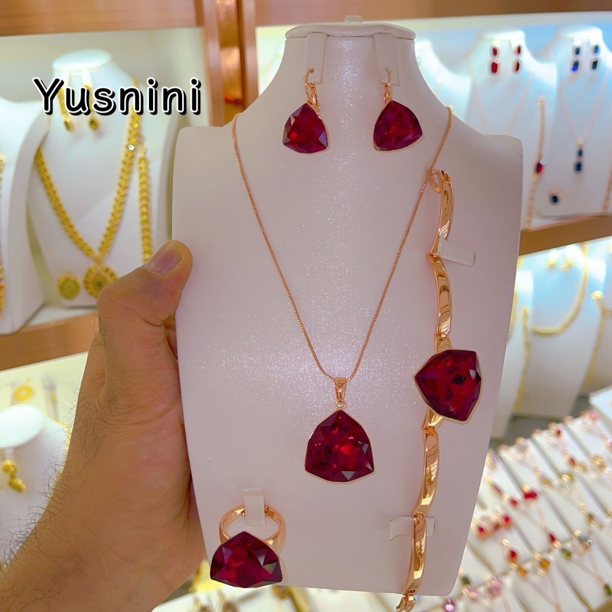 ชุดเครื่องประดับทองคำชุบ 24K ส - Women Fashion Uk บทวิจารณ์และราคา