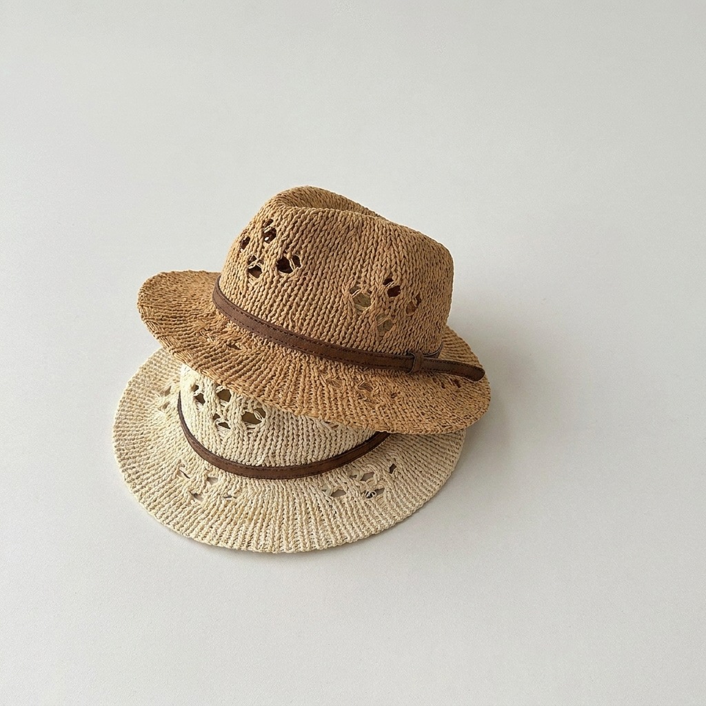 MILANCEL หมวกฟางเด็กฤดูร้อน 48 - Straw Hat Summer บทวิจารณ์และราคา
