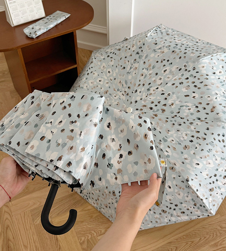 ร่มพับมือแบบพิมพ์ลายแฟชั่นสำหร - Women'S Fashion Umbrella บทวิจารณ์และราคา